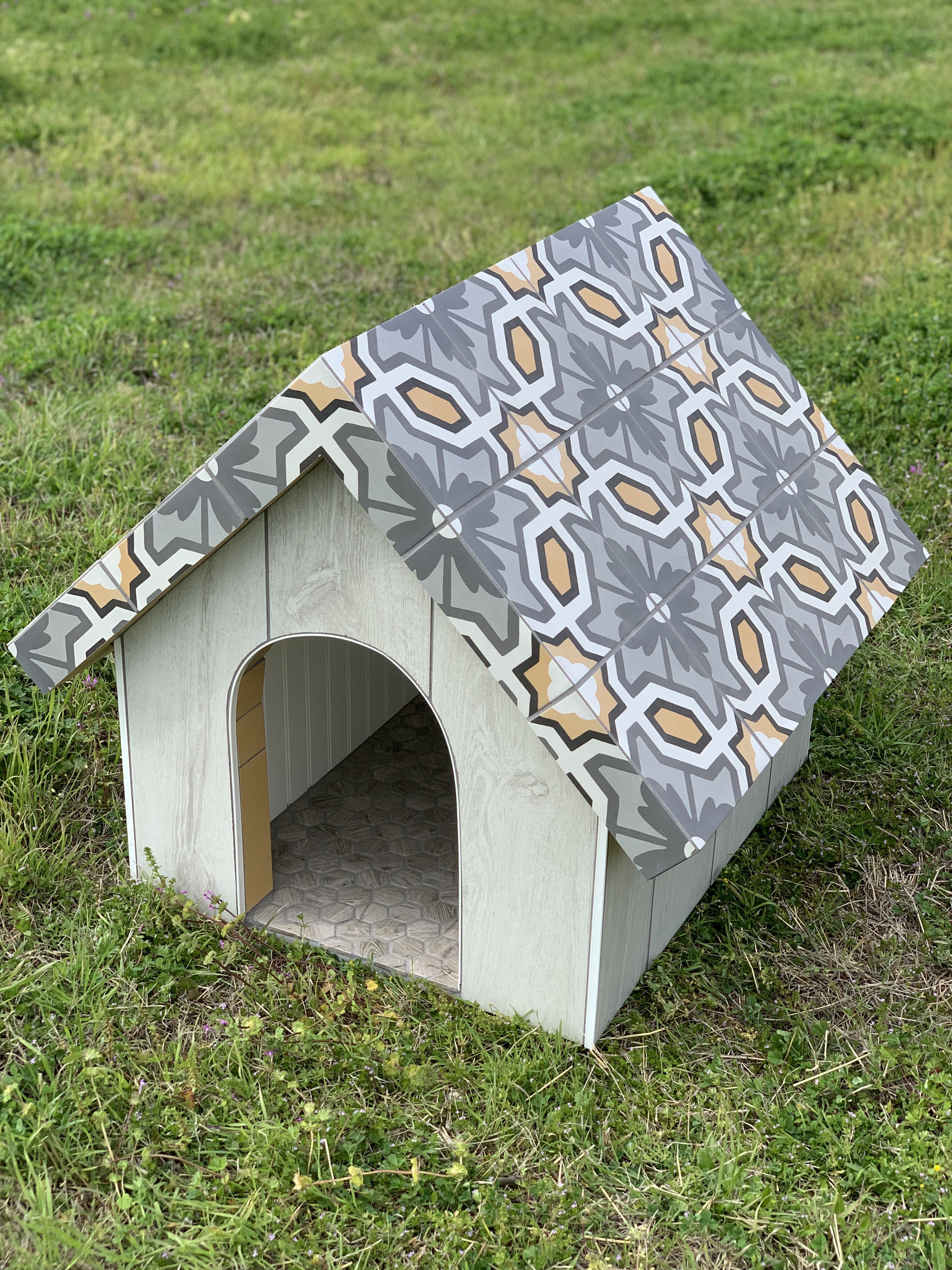 Marazzi, American Olean design charity dog house