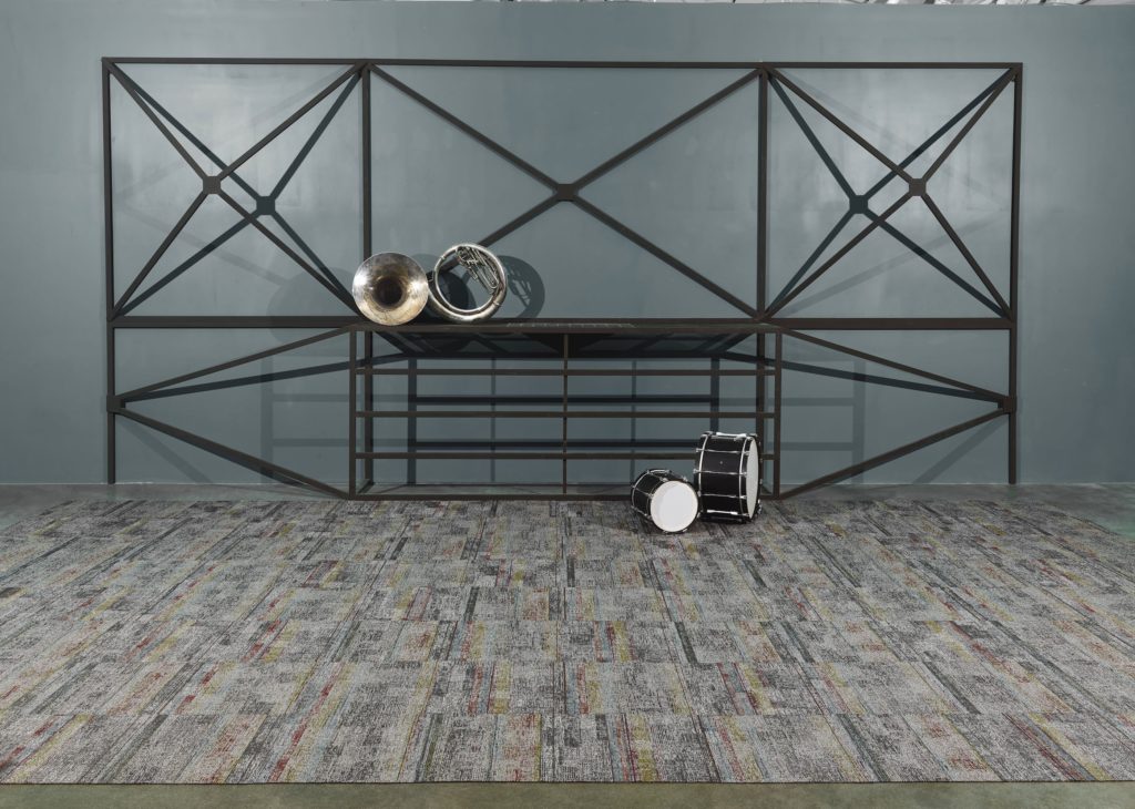 Bentley unveils Drumline modular carpet